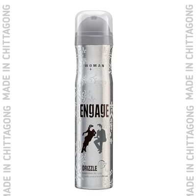 Engage Metal Range For Women, Drizzle, 150ml_img_0