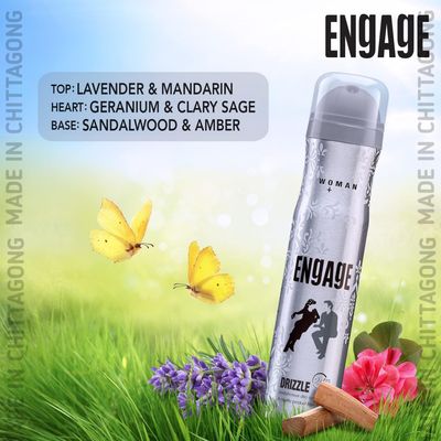 Engage Metal Range For Women, Drizzle, 150ml_img_2