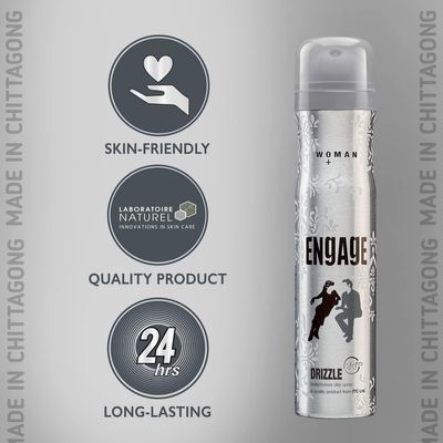 Engage Metal Range For Women, Drizzle, 150ml_img_3