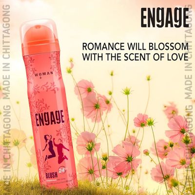 Engage Blush Deodorant Body Spray Women 150ml_img_1