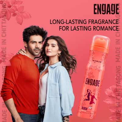 Engage Blush Deodorant Body Spray Women 150ml_img_4
