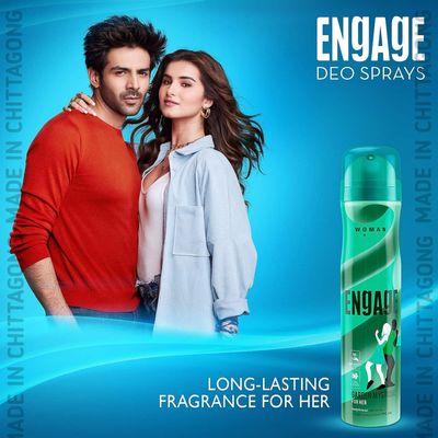 Engage Garden Mystique Deodorant, For Women, Spicy & Woody Notes, Long-Lasting_img_4