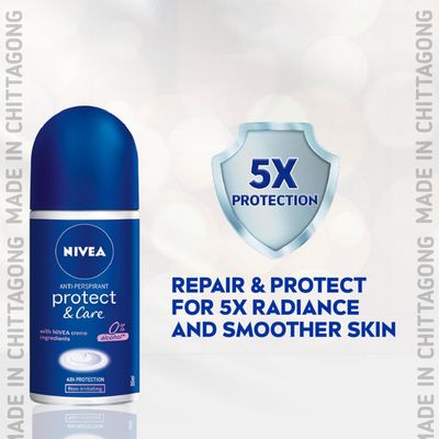 NIVEA Female Roll On Protect & Care_img_1