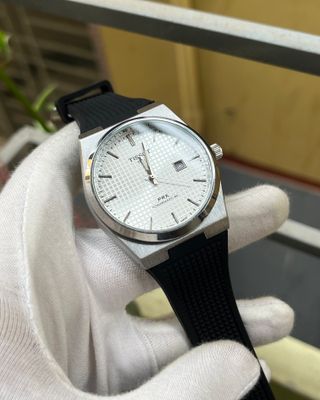 Tissot PRX Fibre Belt White Black (AA)_img_5
