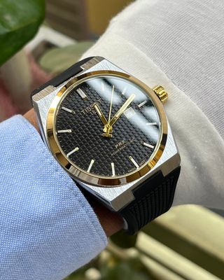 Tissot PRX Fibre Belt Gold Black (AA)_img_1