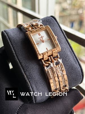 GUCCI STONE CHAIN ROSE GOLDEN WHITE DIAL_img_0