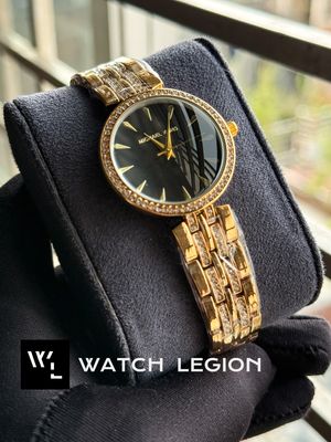 MK STONE BEZEL GOLD BLACK DIAL_img_0