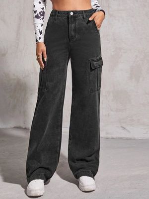 Ash Black cargo denim_img_0