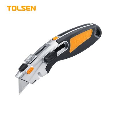 TOLSEN Utility Cutter Dual Function w/ Auto Lock and Retractable (SK2) Model: 30019_img_0