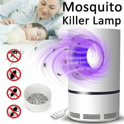 Vortex USB Mosquito Lamp Physical Silent Mosquito Killer - White_img_0