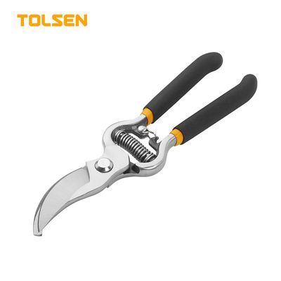 Tolsen 8" Garden Pruning Shear Bypass Pattern 200mm or 8 Inch Dipped Handle Model: 31018_img_0