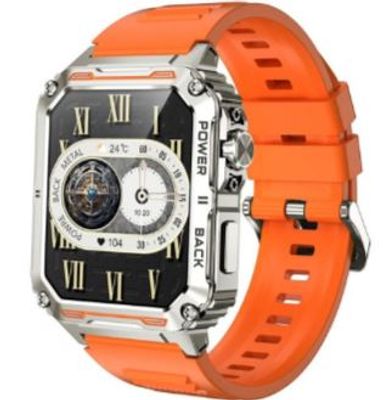 VALDUS VD38 Smartwatch Outdoor Recreation Watch Dynamic LED Luminous Effect Support Waterproof-Orange Color_img_0