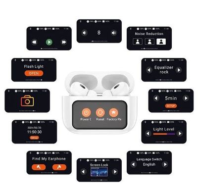 Hoco EW72 ANC TWS Earbuds With HD Display_img_1