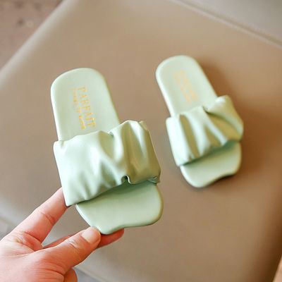 Kids Girls Summer Korean Slippers Stylish Beach Sandals (3 years to 8 years)_img_1