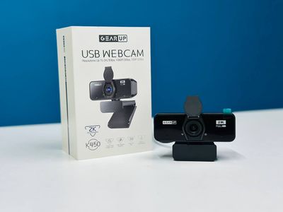 GearUP K450 Webcam- 2K 4.0MP HD USB Webcam with Privacy Cover Plug & Play USB Webcam with Built-in Mic_img_0