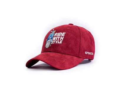 Episodes Maroon Suede Cap