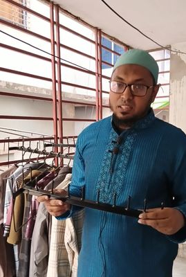 💁 শক্তিশালী গ্রিল হ্যাঙ্গার স্ট্যান্ড ১ পিস_img_3