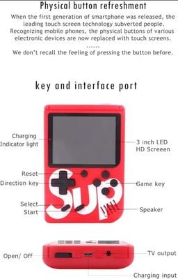 Retro Portable 3" LCD Large Screen Mini Handheld Video Game 1 Player Console (Black)_img_5