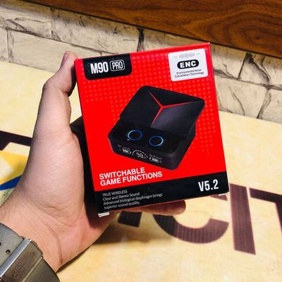 M90 Pro TWS Earphones HD Voice, Noise Cancelling, Bluetooth Earbuds_img_1