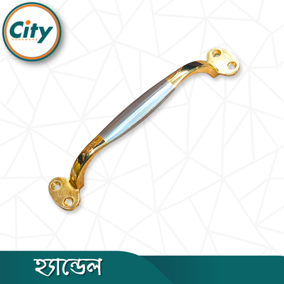 ৬ ইঞ্চি ডোর হ্যান্ডেল সিলভার গোল্ডেন রঙের দরোজার হাতল_img_1