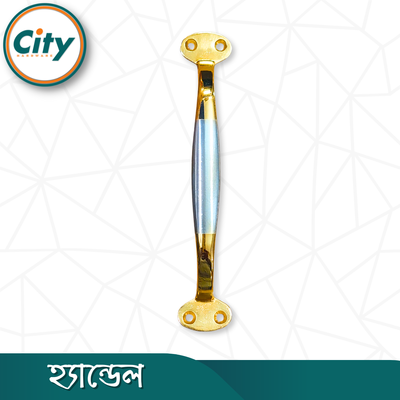৬ ইঞ্চি ডোর হ্যান্ডেল সিলভার গোল্ডেন রঙের দরোজার হাতল_img_2