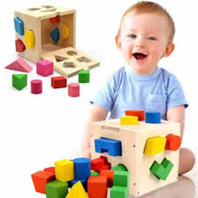 Fifteen hole Shape Intelligence Educational Wood Baby Toys_img_0