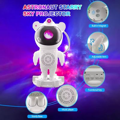 COREGENIX Newly Launched Astronaut Wireless 5W Bluetooth Speaker with Galaxy Projector & 8Hrs Playtime, HD Surround Sound, Also Support Pen Drive, SD Card, AUX, FM & Call Function for Android & iOS_img_5