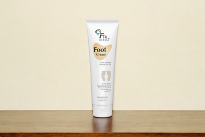 Fixderma Foot Cream for Cracked Heels | 5% Lactic Acid, 15% Urea, 3% Glycerine 60g_img_0