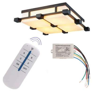 4 way Digital Remote Control Switch 4 channel 200 to 1000 Watt_img_6