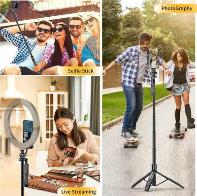 K28  Selfie Stick With Vlogging Tripod_img_5