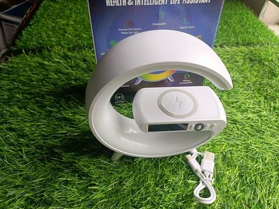 Smart G-Shape Table Lamp with Wireless Charger and Alarm Clock – G63_img_6