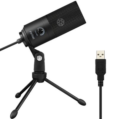 FiFine K669B Microphone- USB Studio Condenser Microphone For YouTube Studio_img_1