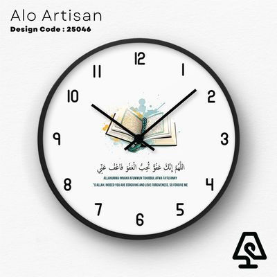 Holy Book Theme Wall Clock_img_0