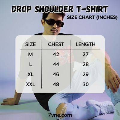 Just Me Bro (Light Stone Blue) - Premim Oversized Drop Shoulder T-shirt_img_3