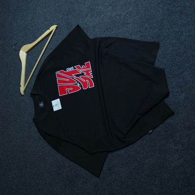 Just Me Bro (Black) ✋ - Premium Oversized Drop Shoulder T-shirt_img_1