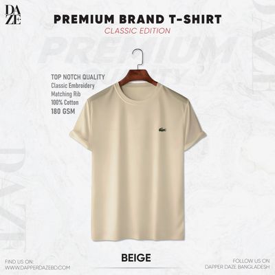 LC11 Beige Premium Brand T-shirt_img_1