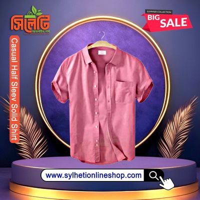 Combo Men's Stylish Half Sleev Casual Solid Shirt_img_2