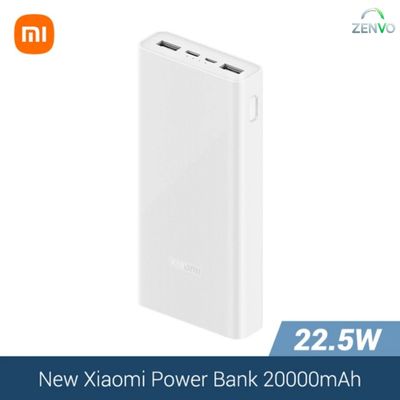 Xiaomi Power Bank Mi 20000mAh 22.5W PD Two Way Fast Charging Powerbank – White Color_img_1