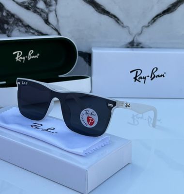 246 Polarized Premium White matte Sunglass_img_1