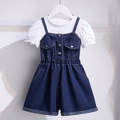 Baby girl's Waist Denim Set_img_0