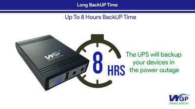 WGP Mini UPS (8,800mAh)- Router & ONU Up To 8 Hours Backup_img_3