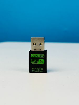 GearUP 600Mbps Dual Band WiFi + Bluetooth Adapter For Windows PC/Laptop_img_1