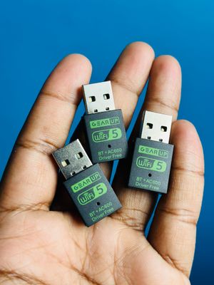 GearUP 600Mbps Dual Band WiFi + Bluetooth Adapter For Windows PC/Laptop_img_2