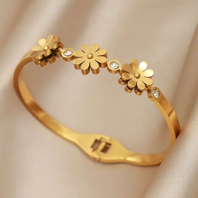 Daisy stainless steal bracelet_img_1