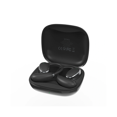 Hot Selling Open ear tws earbuds ear hook Earphone Bone Conduction ear clips Headset charging with wireless power bank T30_img_1