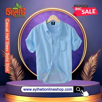 Combo Men's Stylish Half Sleev Casual Solid Shirt_img_2
