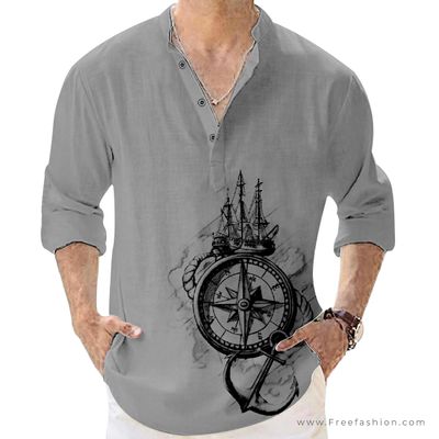 Premium Quality Cotton Katua '(ASH WATCH PRINT)' / সুতি কাতুয়া_img_0