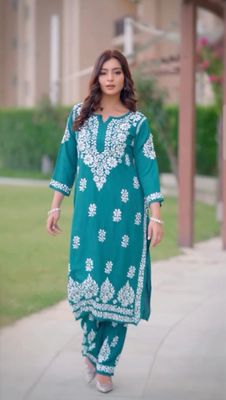 লিনেন এমব্রয়ডারি টু পিস_img_0