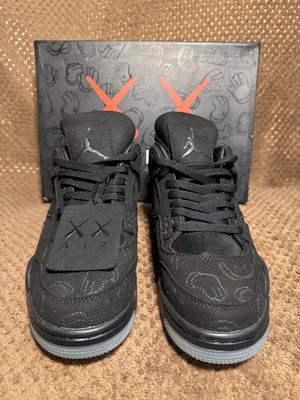 Kaws X Jordan 4 Retro Black (1:1)_img_1