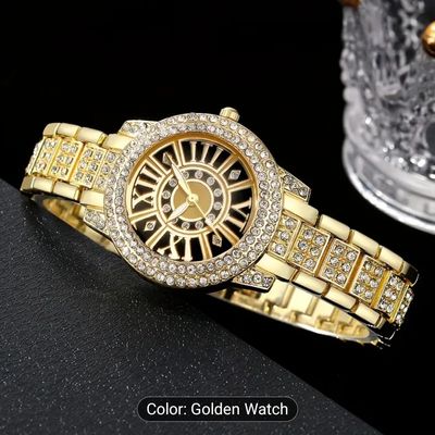 Quartz Watch with Rhinestones_img_1